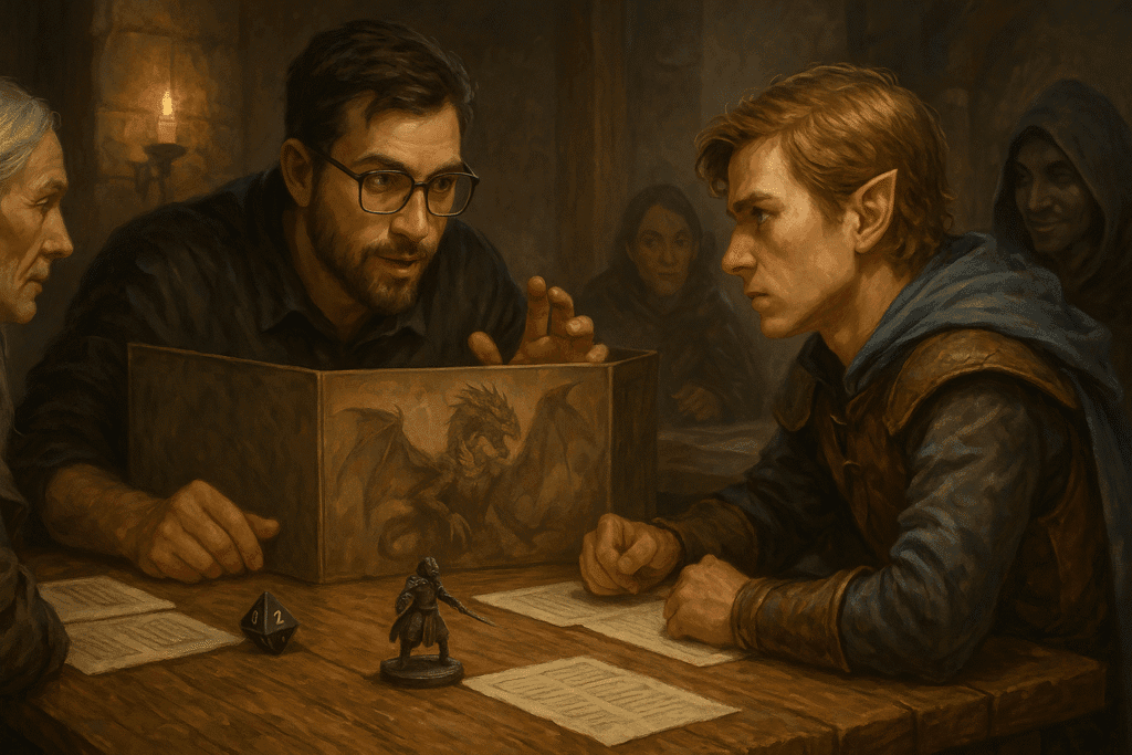 Understanding the Role of the Player and the Dungeon Master - Grim Tavern